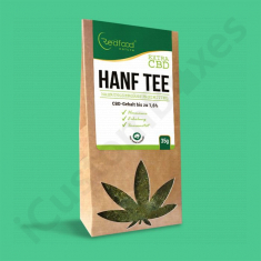 Cannabis Tea Paper Bag by iCustomBoxes Canada