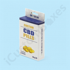 Custom CBD Pills Boxes