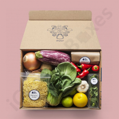 Custom Printed Food Subscription Boxes