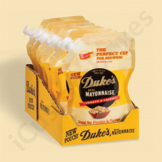 Printed Mayonnaise Sachet Boxes by iCustomBoxes Canada