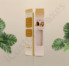 Hair Packaging Wholesale by iCustomBoxes Canada