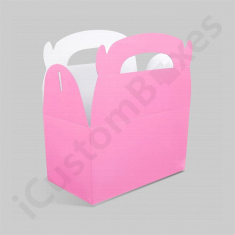 Custom Pink Gable Boxes