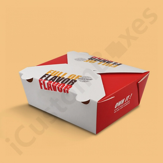 Custom Noodle boxes in creative packaging design