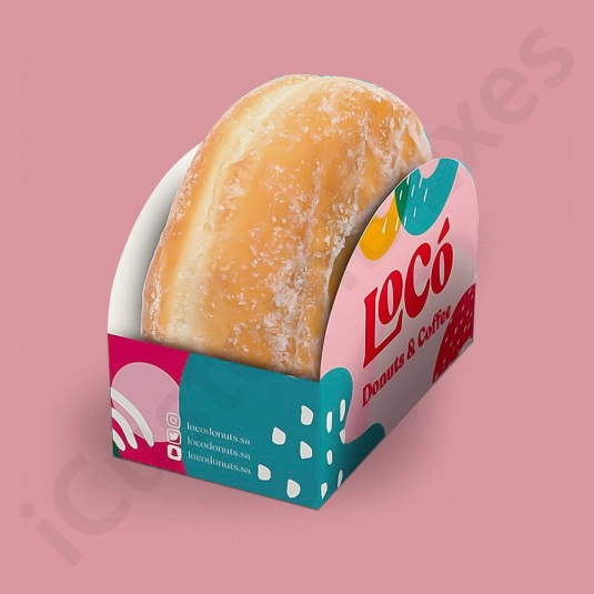 hexagone Pink Donut Boxes