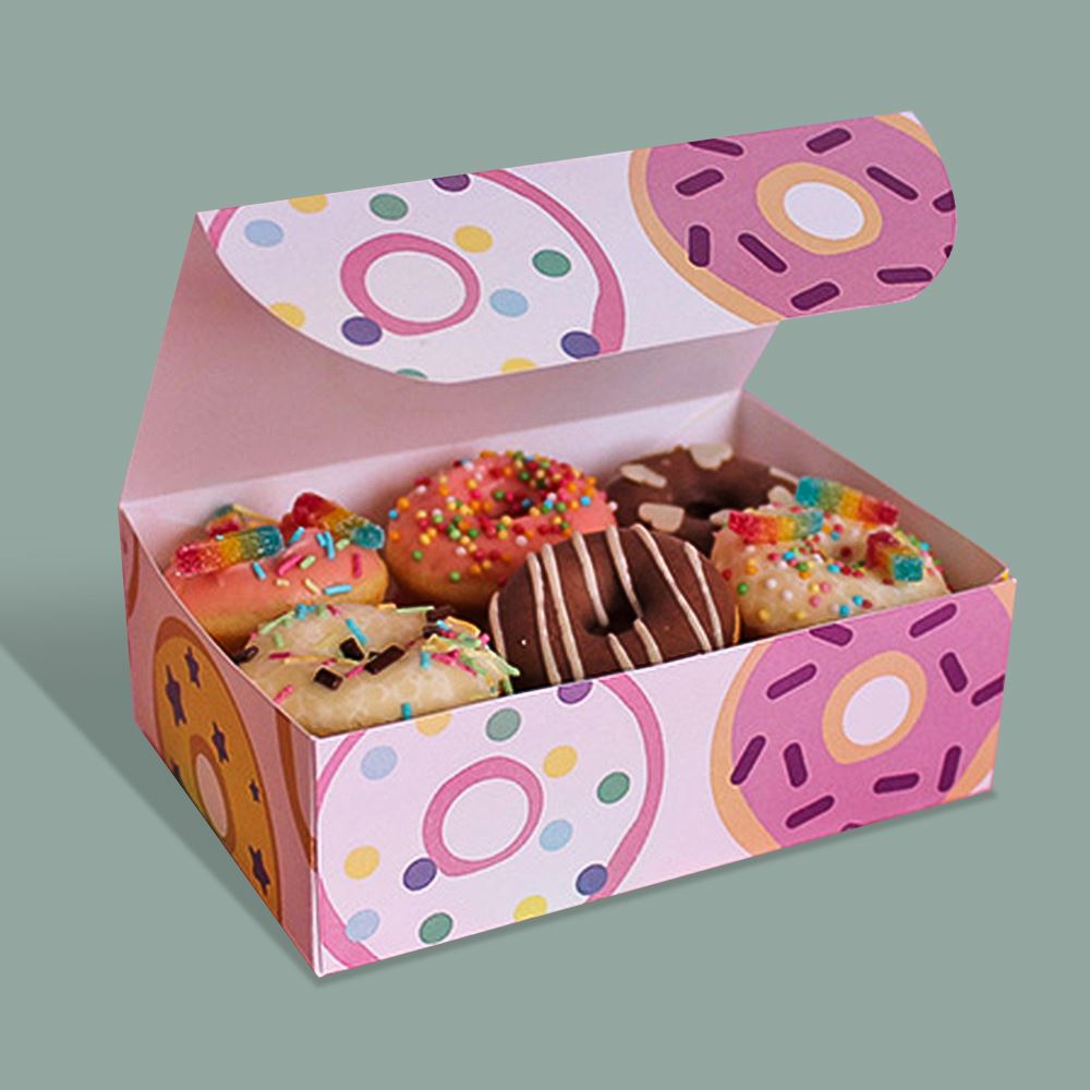 Pink Donut Boxes