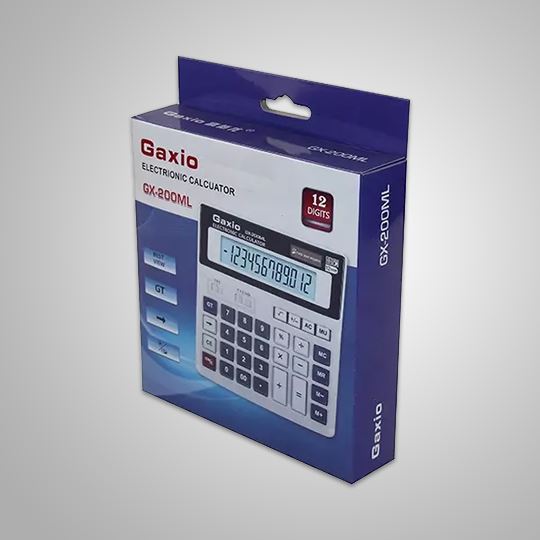 calculator boxes