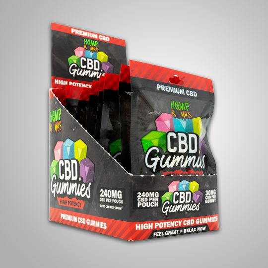 THC O Gummies Boxes
