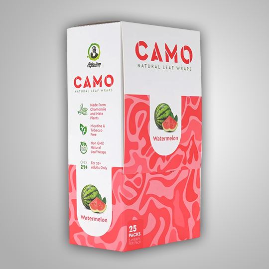 CAMO Delta 10 Watermelon Blunt Boxes