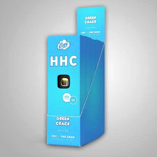 GAS HHC-O Disposable Vape Boxes