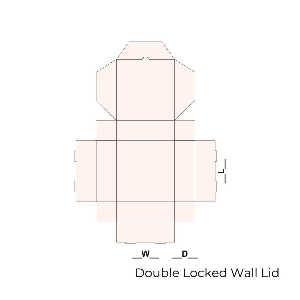 Double locked wall box by icustomboxes.com