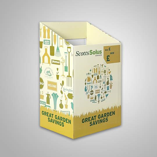 Dump Bin Boxes and packaging