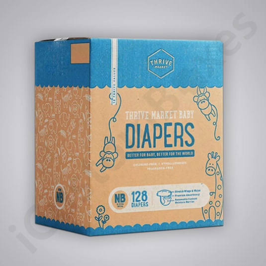 Custom Diaper Kit Packaging Boxes Toronto, Canada