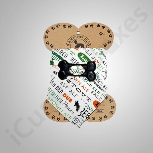 Kraft Dog Bandana Packaging