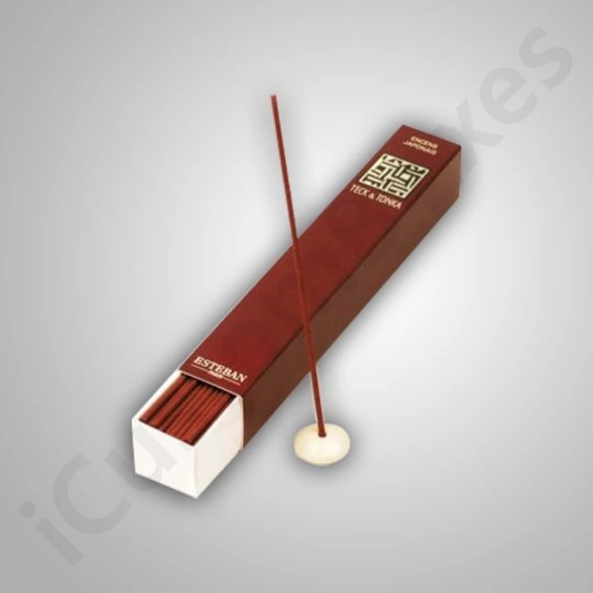 Luxury custom incense box packaging made from eco-friendly cardboard