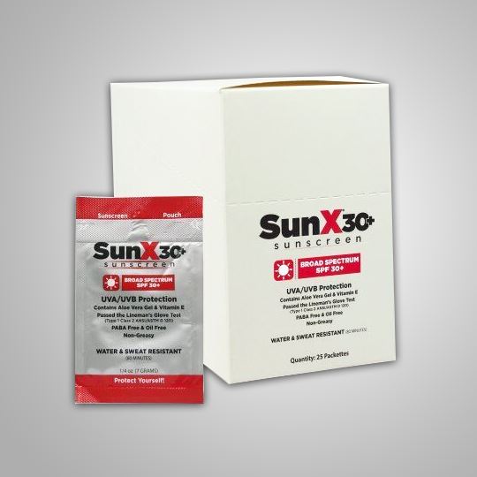 Sunscreen Towelettes Boxes