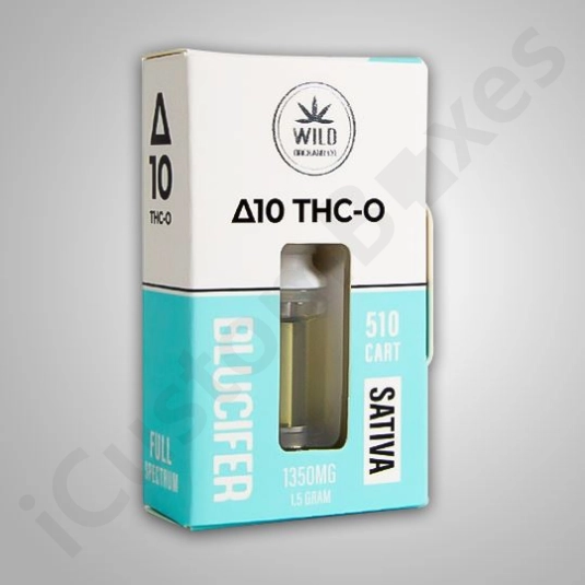 Custom THC O Cartridge 1 Boxes iCustomBoxes
