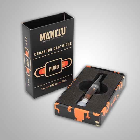 CBG Maui Vape Carts Boxes