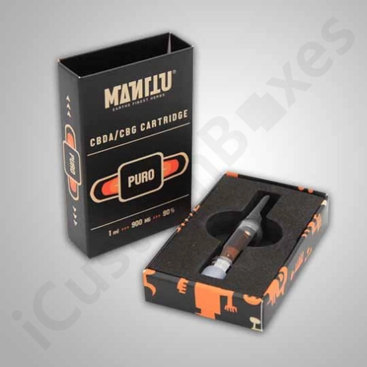 CBG Maui Vape Carts Boxes