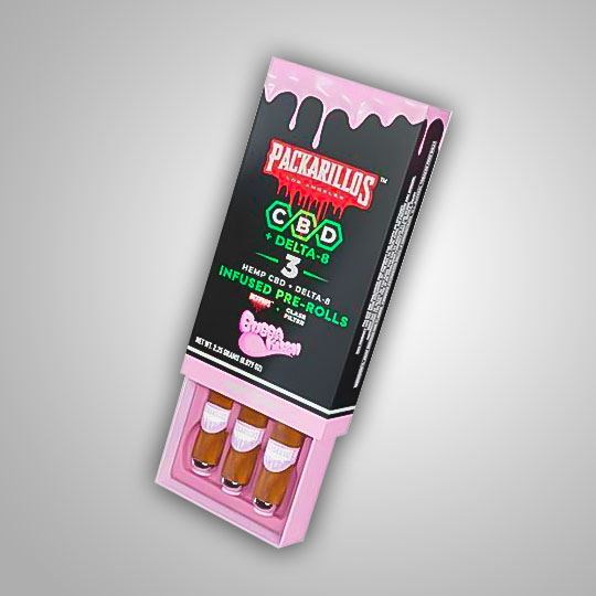 custom delta pre-roll packaging