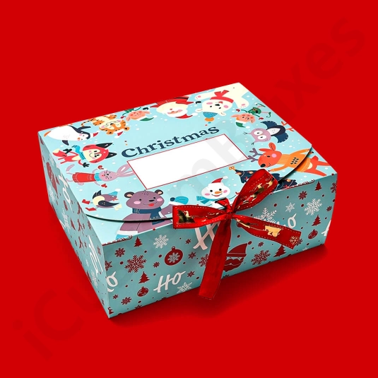 custom Christmas gift boxes with Logo