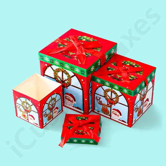 custom Christmas gift boxes with Logo