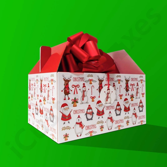 custom Christmas gift boxes with Logo
