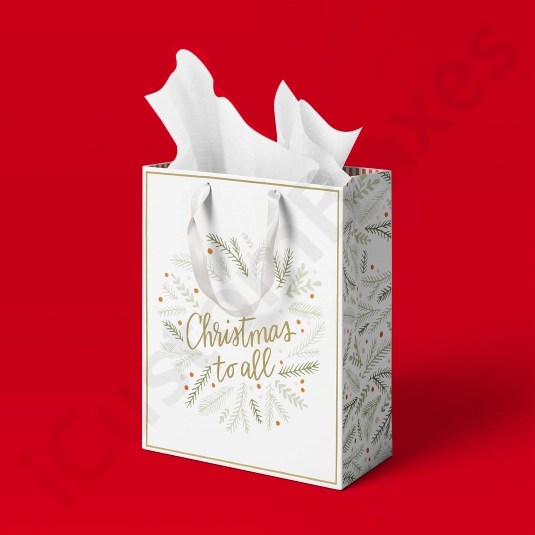 white-color-christmas-paper-bags