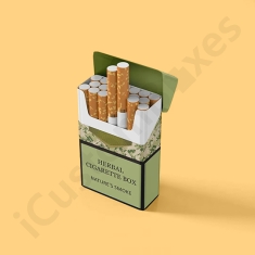 Custom Herbal Cigarette Boxes