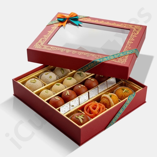Custom Mithai Boxes Wholesale in Canada | ICB