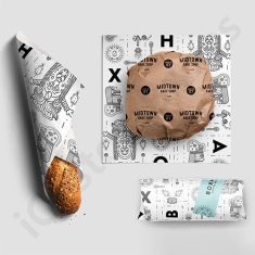 Printed Butter Paper