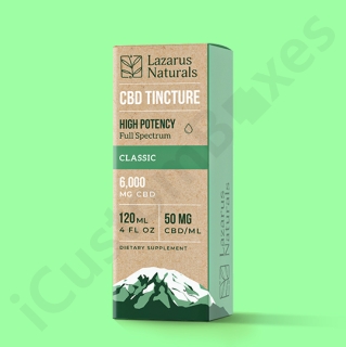 cbd tincture boxes