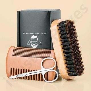 Beard Brush Packaging