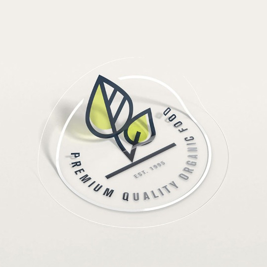 custom clear stickers