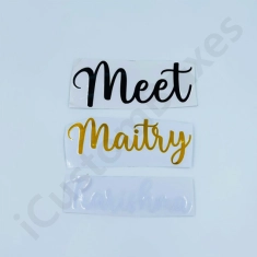 Custom Transfer Stickers | Free Shipping