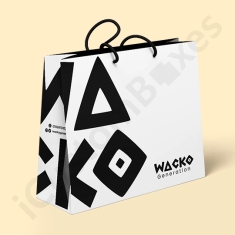Custom White Paper Bags