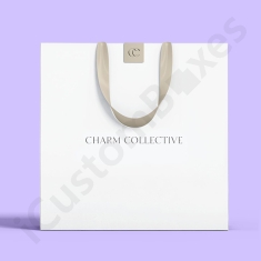 Custom White Paper Bags