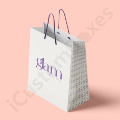 Custom White Paper Bags
