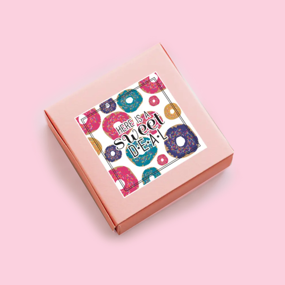custom square  labels