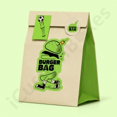 Custom Burger Bags