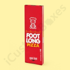 Custom Footlong Pizza Boxes
