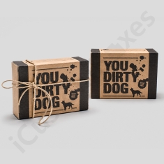 Kraft Dog Soap Boxes