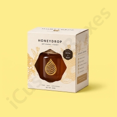Honey Jar Packaging with Window