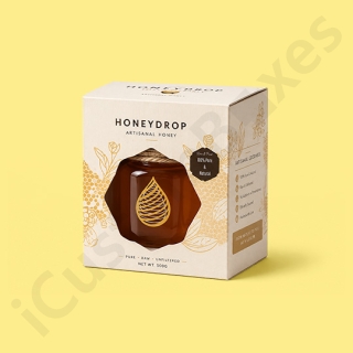 Honey Jar Packaging Boxes