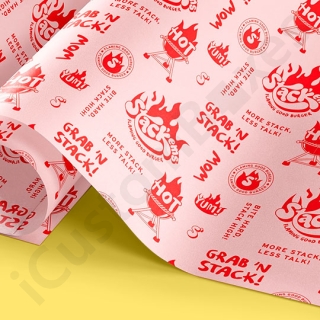 Custom Burger Paper