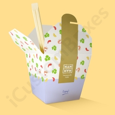 Custom Noodle Packaging Box