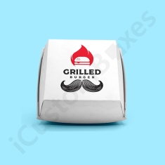 White Burger Boxes