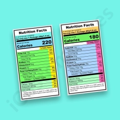 Custom Food Labels with Printed Logo Wholesale