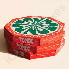 Custom Hexagon Pizza Boxes