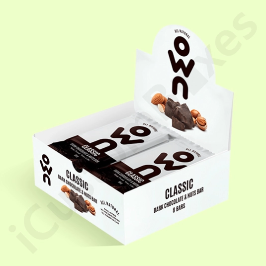 mushroom chocolate bar packaging box