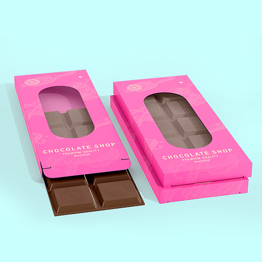 Chocolate Bar packaging boxes Wholesale